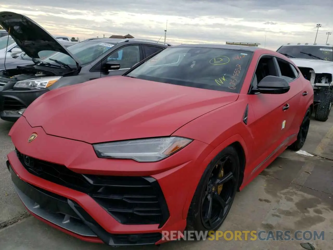 2 fotografías del automóvil dañado ZPBUA1ZL8MLA13951 LAMBORGHINI ALL MODELS 2021
