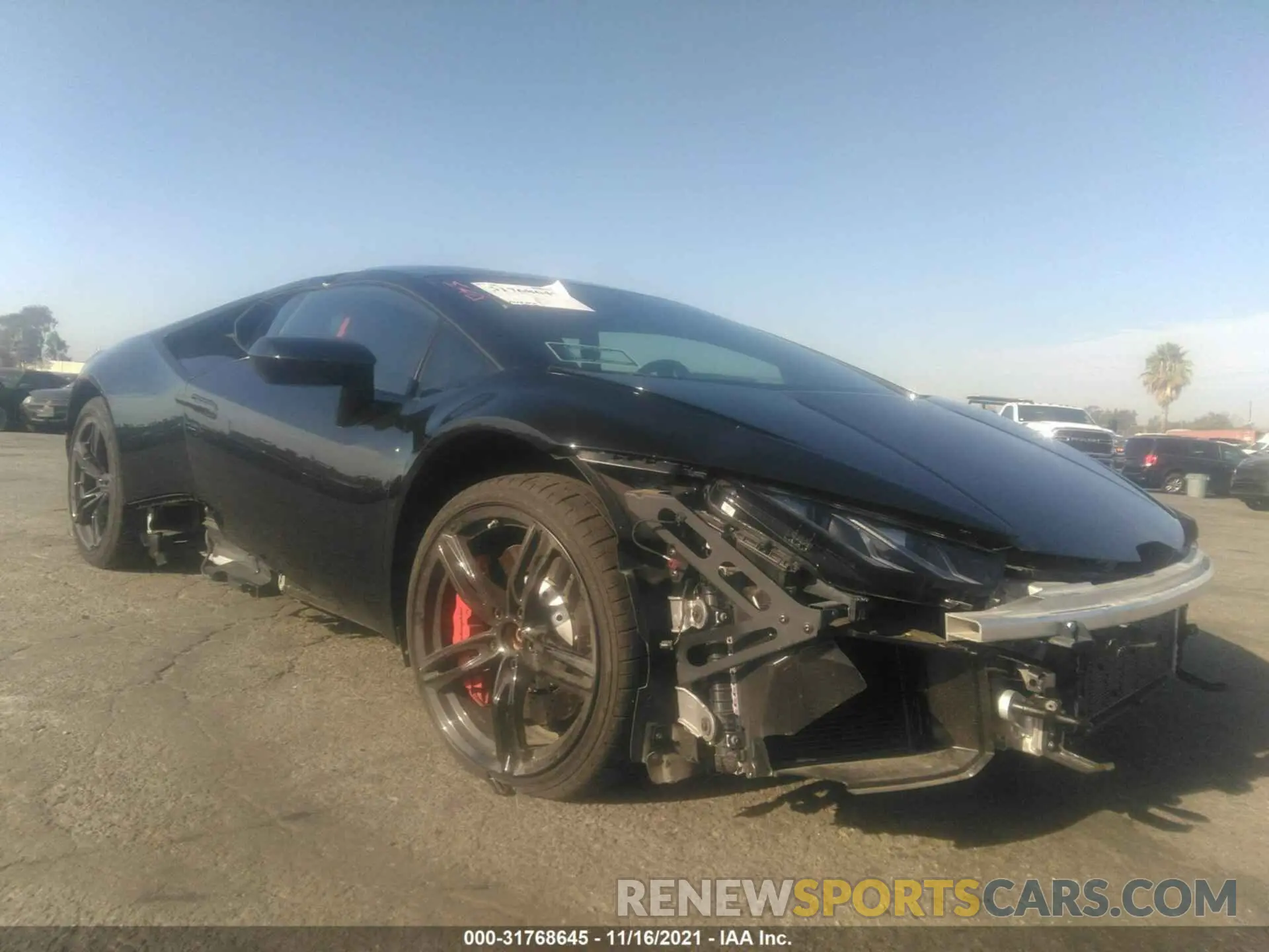 1 fotografías del automóvil dañado ZHWUF5ZF7LLA15189 LAMBORGHINI HURACAN EVO 2020