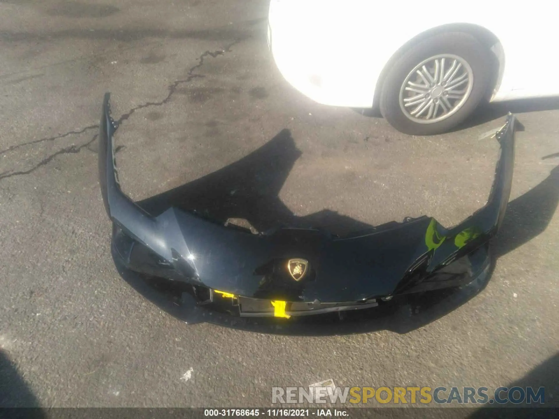 12 fotografías del automóvil dañado ZHWUF5ZF7LLA15189 LAMBORGHINI HURACAN EVO 2020