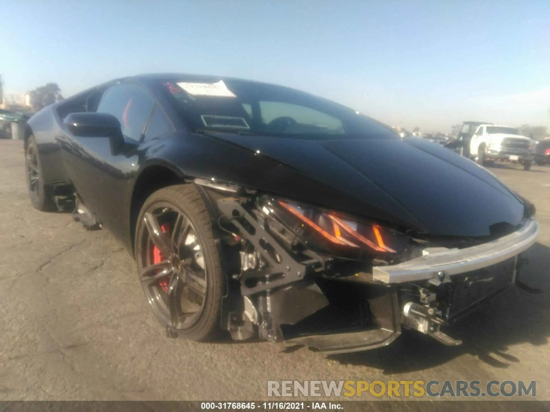 6 fotografías del automóvil dañado ZHWUF5ZF7LLA15189 LAMBORGHINI HURACAN EVO 2020