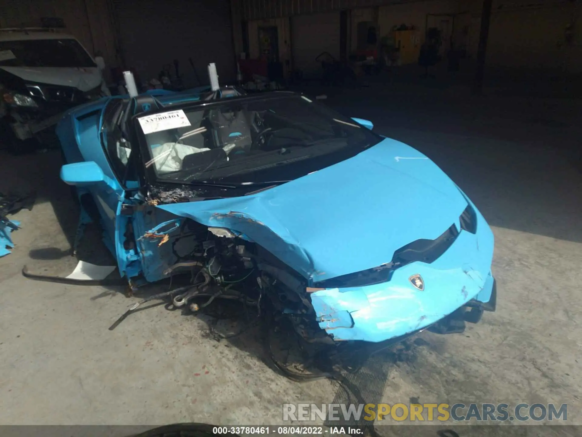 1 fotografías del automóvil dañado ZHWUT4ZF9LLA14659 LAMBORGHINI HURACAN EVO 2020