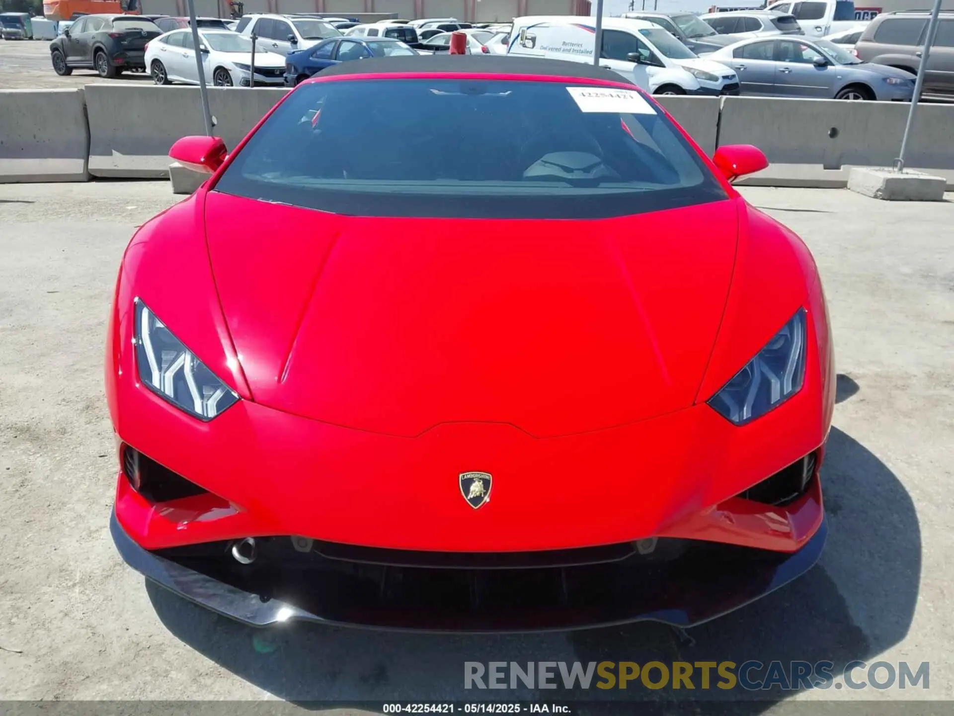13 fotografías del automóvil dañado ZHWUT5ZF2LLA15450 LAMBORGHINI HURACAN EVO 2020