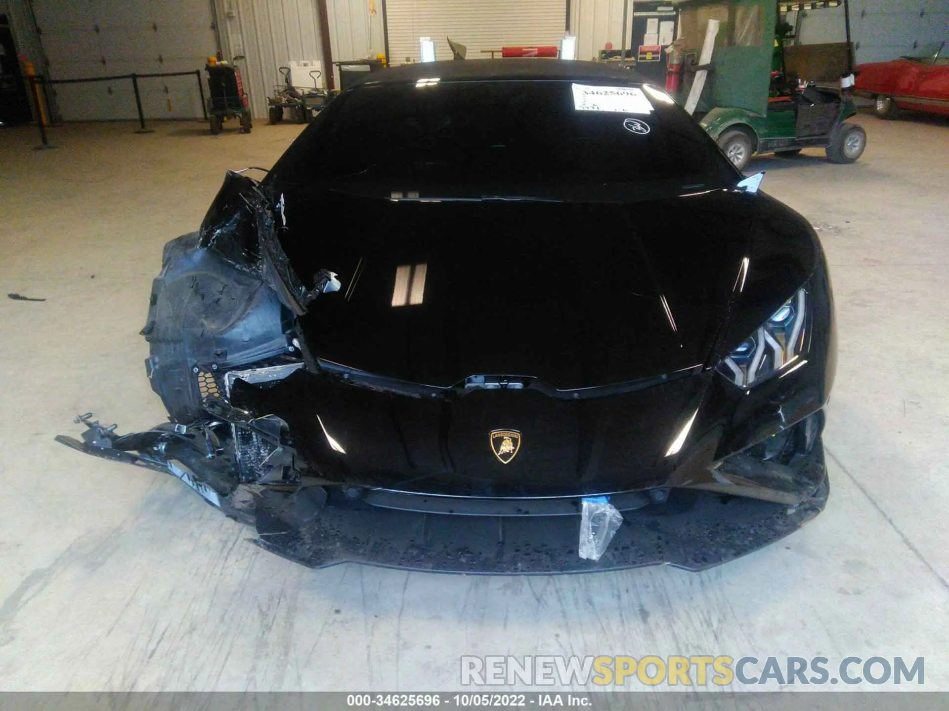 6 fotografías del automóvil dañado ZHWUT5ZF3LLA15022 LAMBORGHINI HURACAN EVO 2020