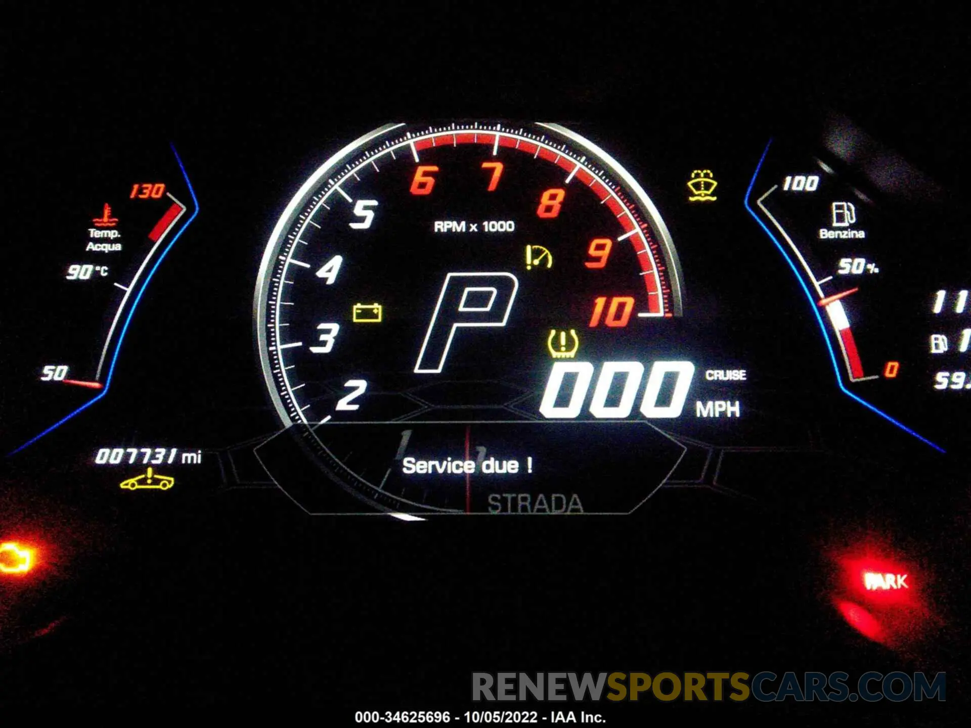 7 fotografías del automóvil dañado ZHWUT5ZF3LLA15022 LAMBORGHINI HURACAN EVO 2020