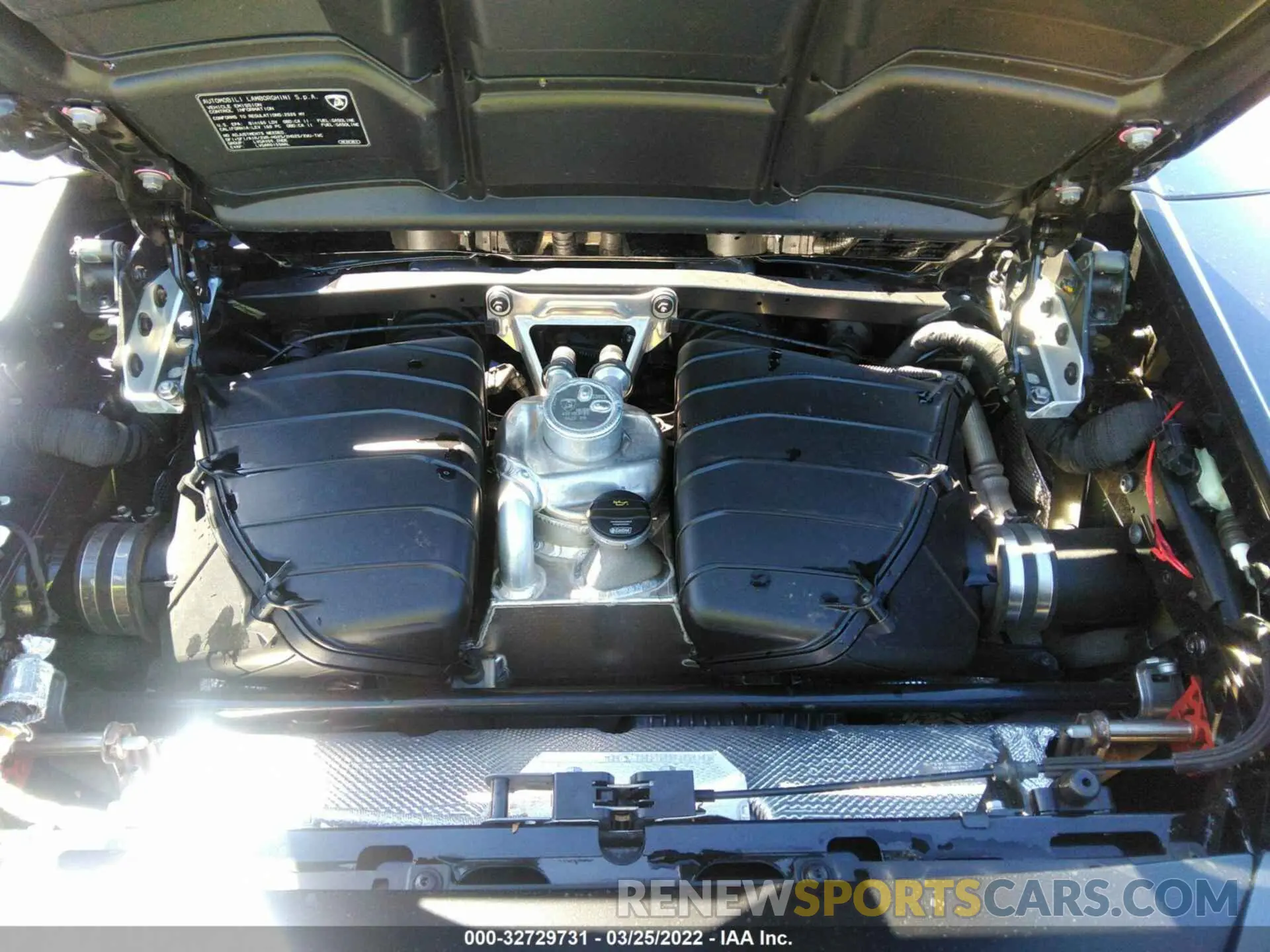 10 fotografías del automóvil dañado ZHWUT5ZF4LLA15014 LAMBORGHINI HURACAN EVO 2020