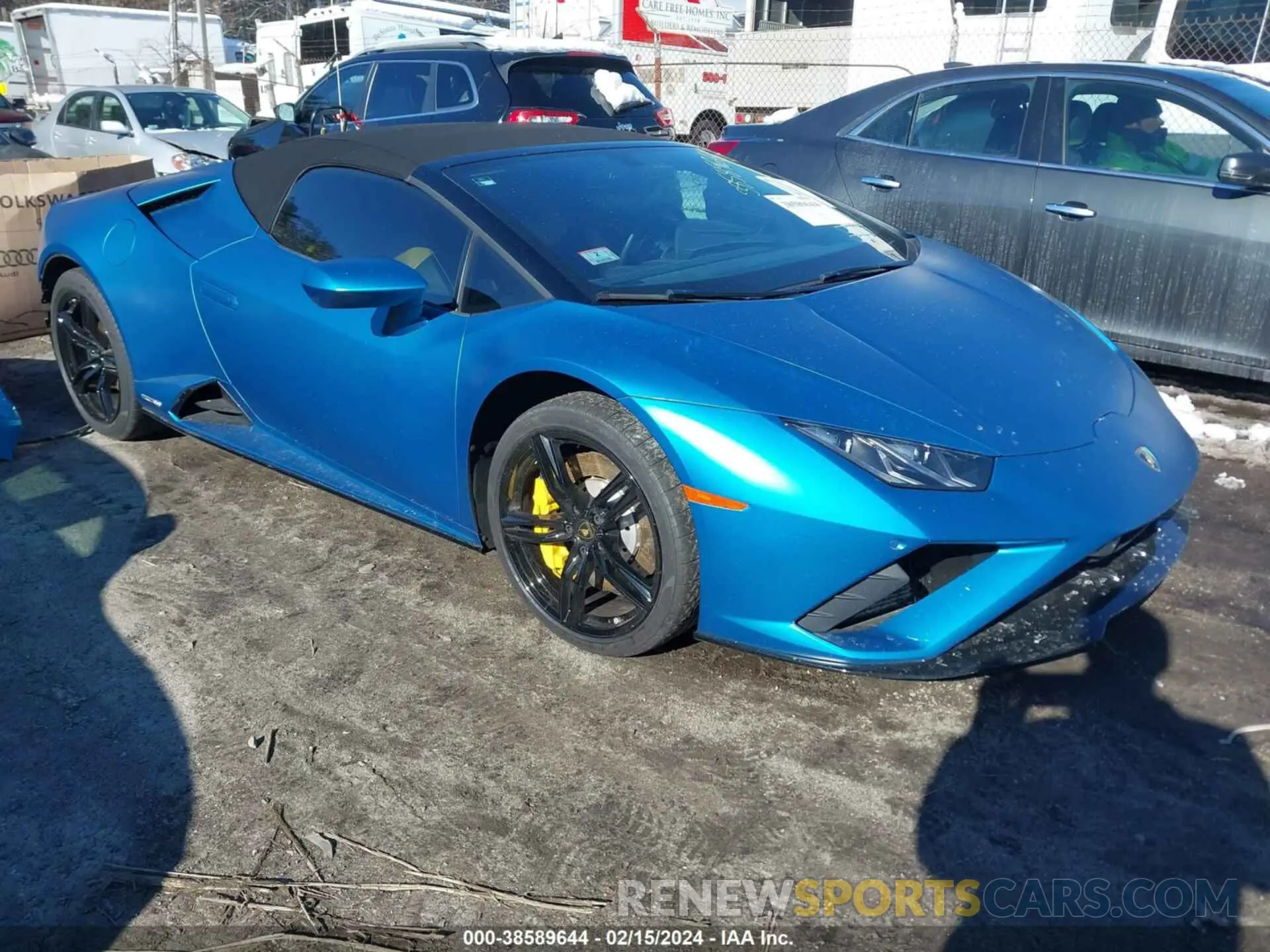 1 fotografías del automóvil dañado ZHWUT5ZF7LLA15167 LAMBORGHINI HURACAN EVO 2020
