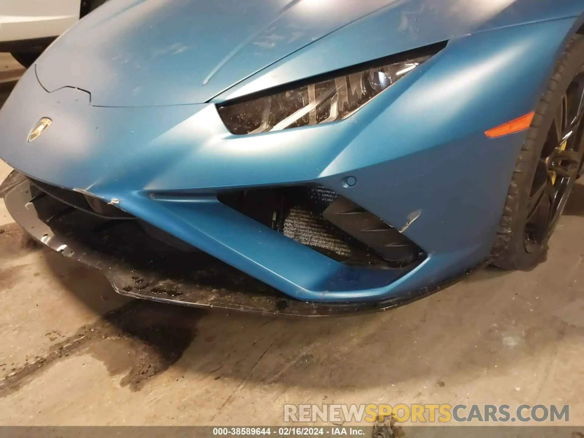 19 fotografías del automóvil dañado ZHWUT5ZF7LLA15167 LAMBORGHINI HURACAN EVO 2020