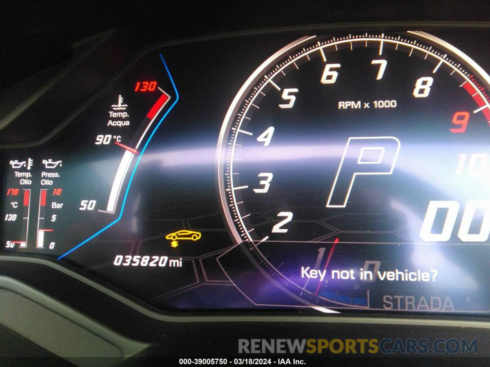 16 fotografías del automóvil dañado ZHWUT5ZF5MLA17050 LAMBORGHINI HURACAN EVO 2021