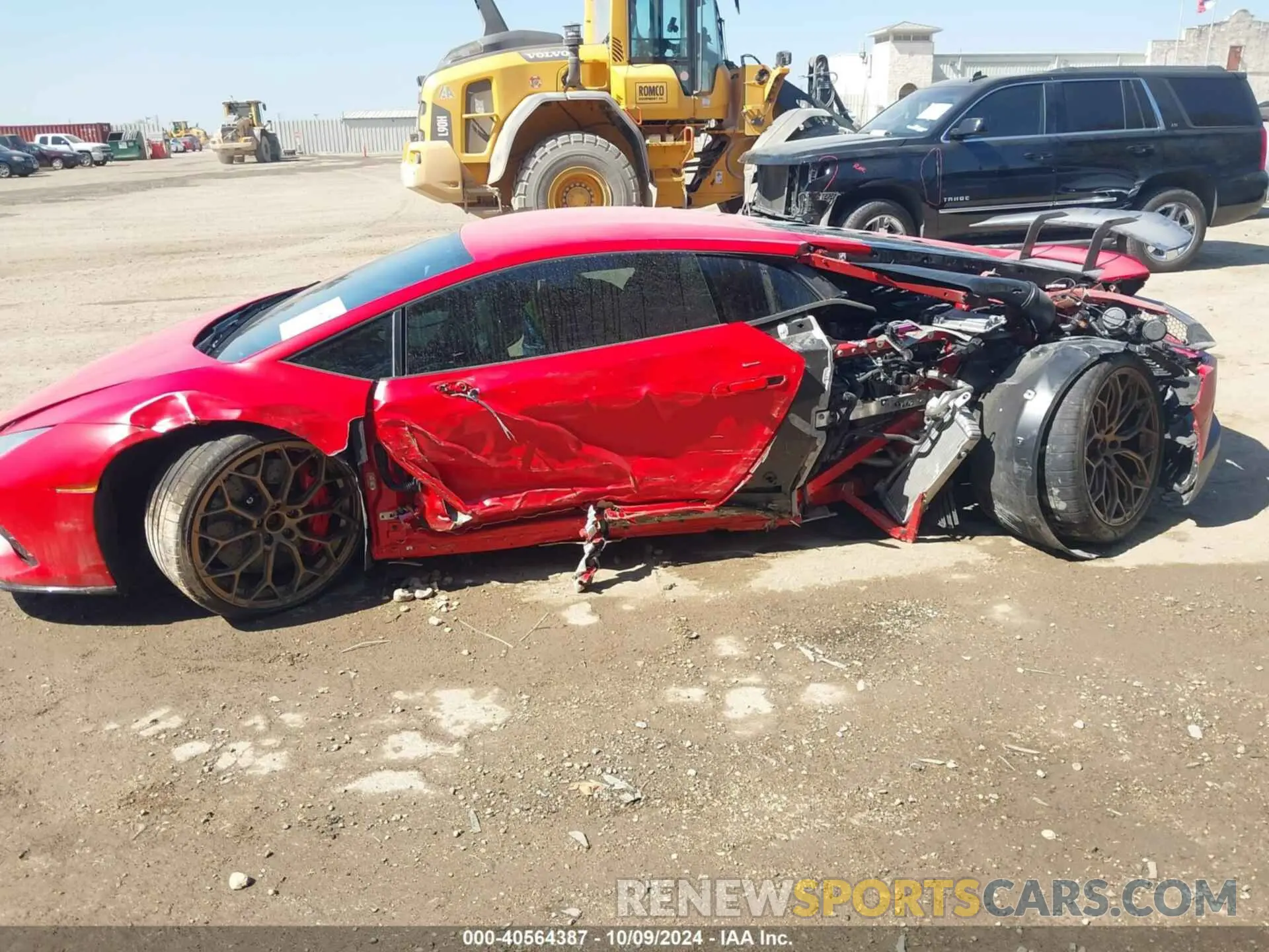 6 fotografías del automóvil dañado ZHWUF5ZF7NLA20301 LAMBORGHINI HURACAN EVO 2022