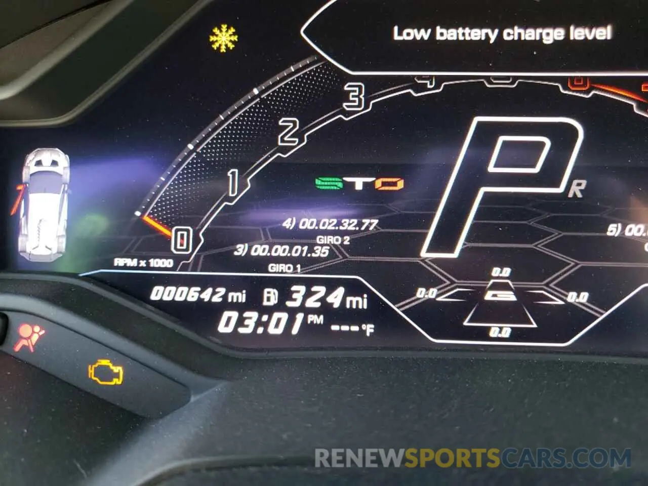 8 fotografías del automóvil dañado ZHWUA6ZX9NLA18143 LAMBORGHINI HURACAN ST 2022