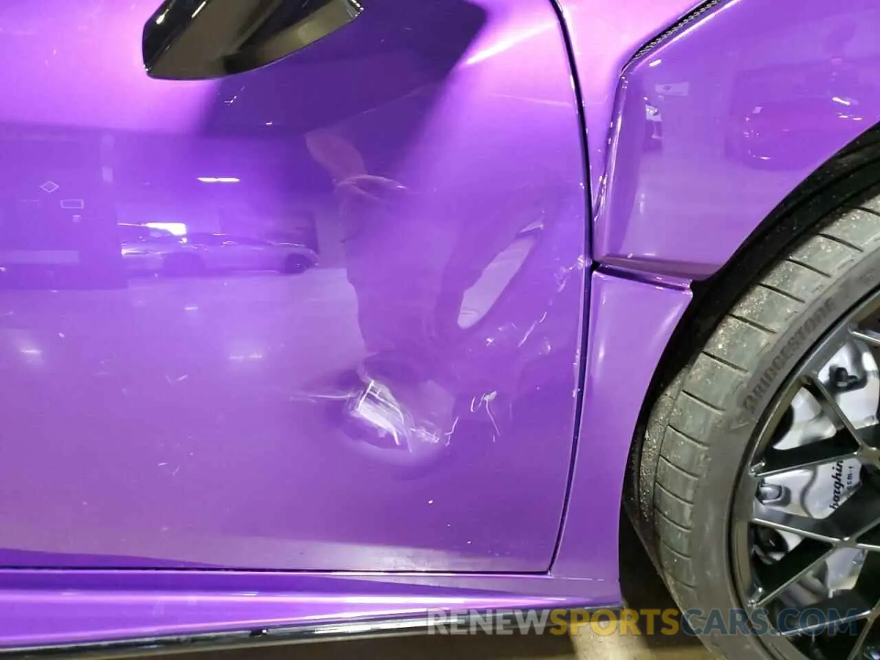 13 fotografías del automóvil dañado ZHWUA6ZX7PLA21724 LAMBORGHINI HURACAN ST 2023