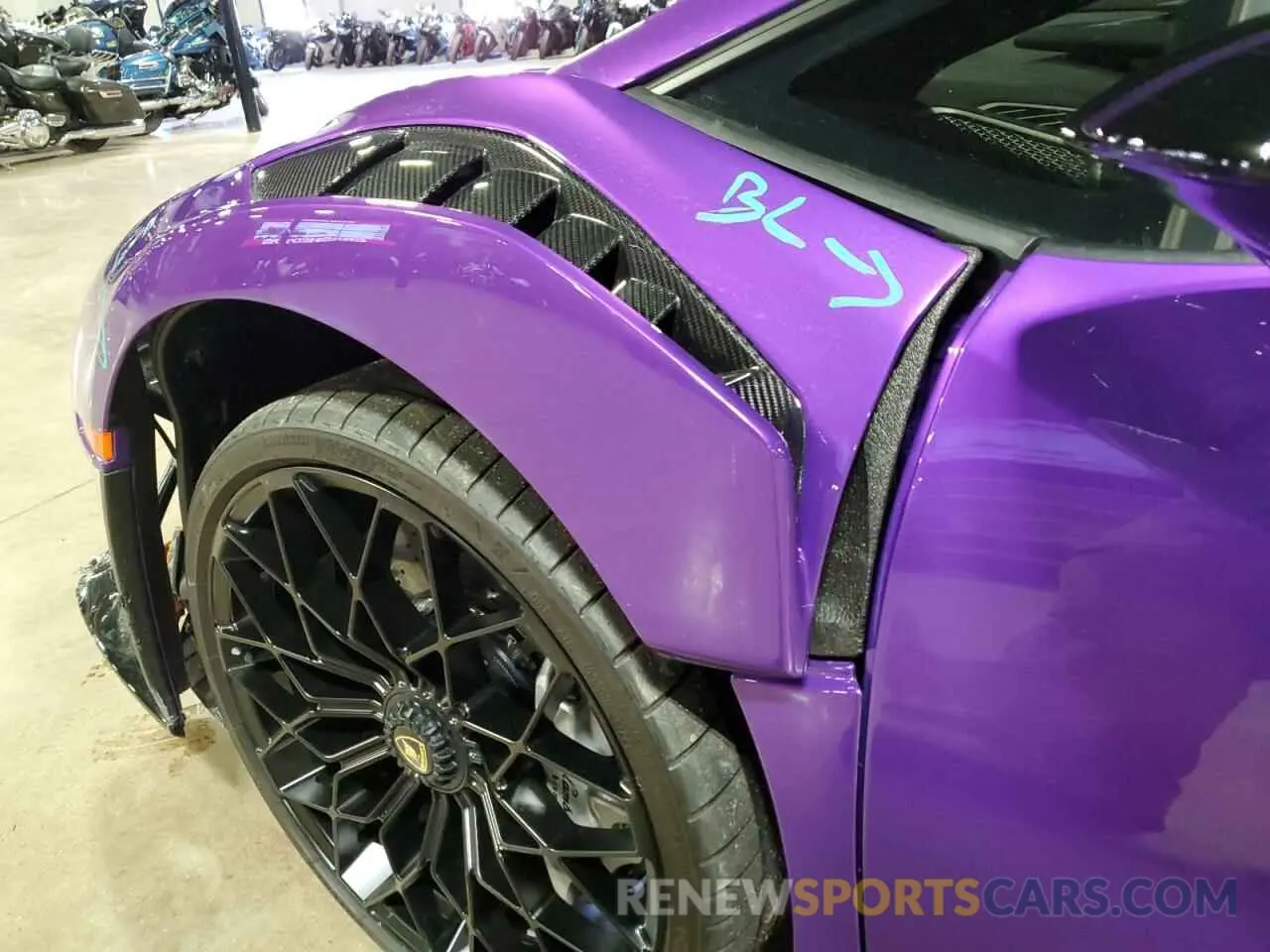 18 fotografías del automóvil dañado ZHWUA6ZX7PLA21724 LAMBORGHINI HURACAN ST 2023