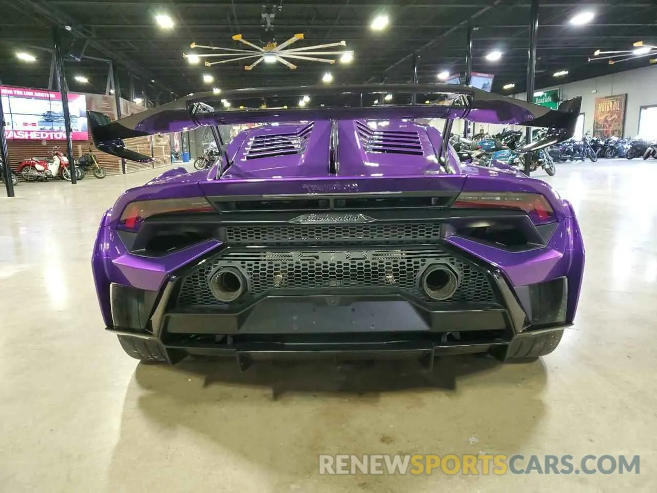 4 fotografías del automóvil dañado ZHWUA6ZX7PLA21724 LAMBORGHINI HURACAN ST 2023