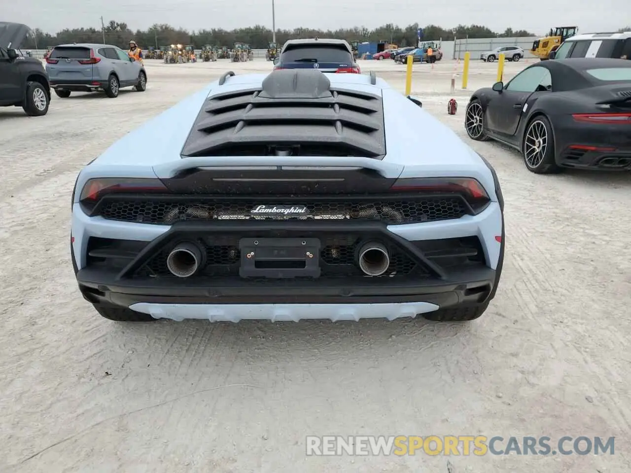 6 fotografías del automóvil dañado ZHWUG7ZF0RLA28142 LAMBORGHINI HURACAN ST 2024