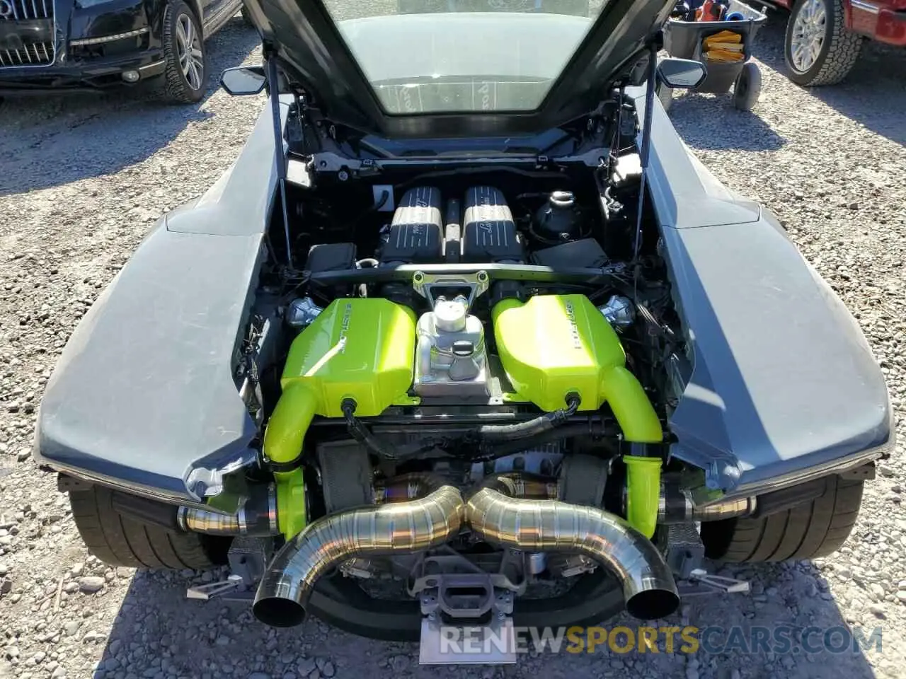 11 fotografías del automóvil dañado ZHWUB6ZF0PLA22993 LAMBORGHINI HURACAN TE 2023