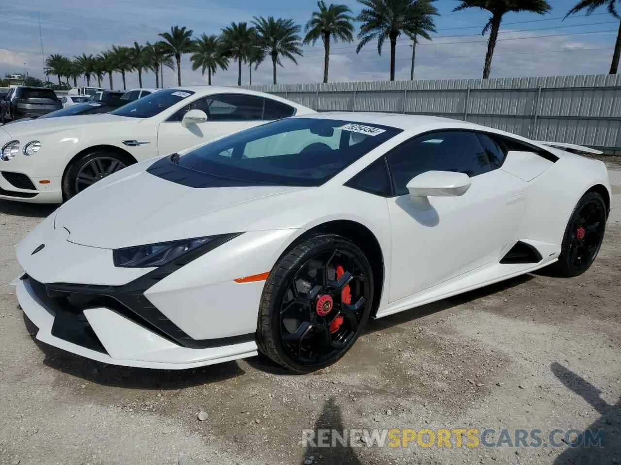 1 fotografías del automóvil dañado ZHWUB6ZF2RLA25686 LAMBORGHINI HURACAN TE 2024
