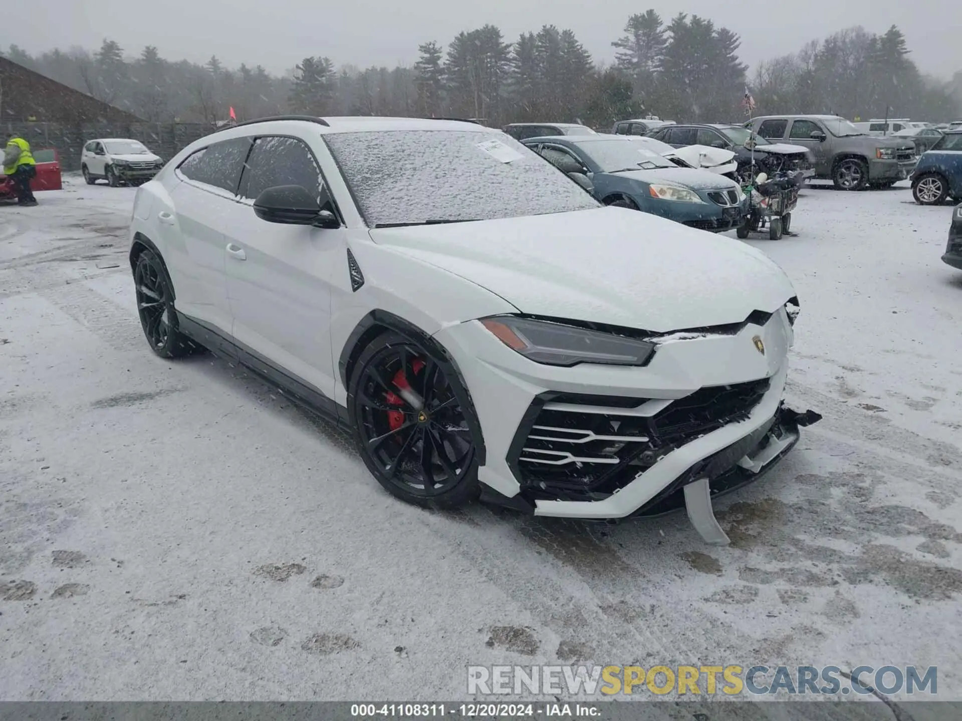 1 fotografías del automóvil dañado ZPBUA1ZL0KLA02164 LAMBORGHINI URUS 2019