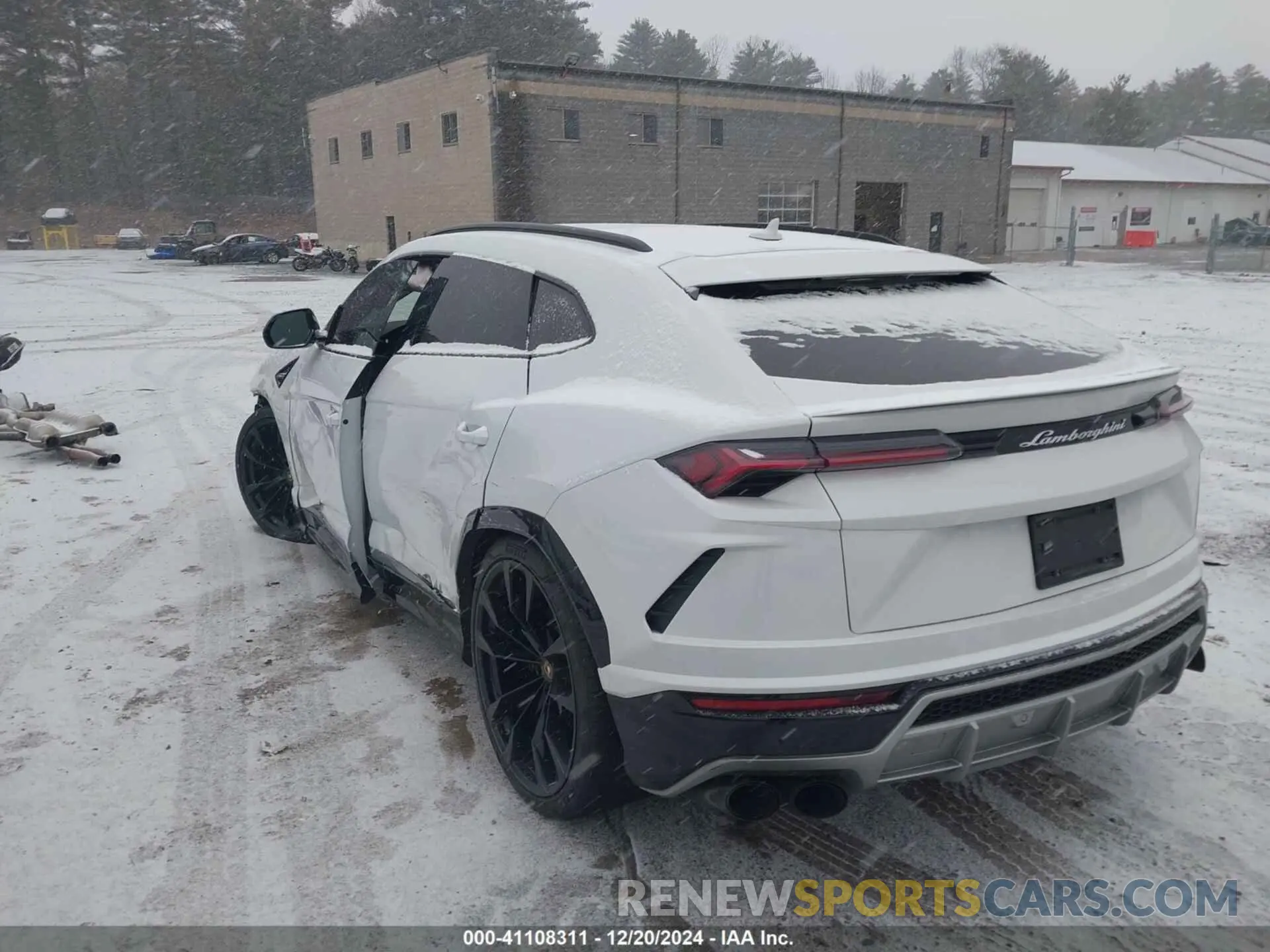 3 fotografías del automóvil dañado ZPBUA1ZL0KLA02164 LAMBORGHINI URUS 2019