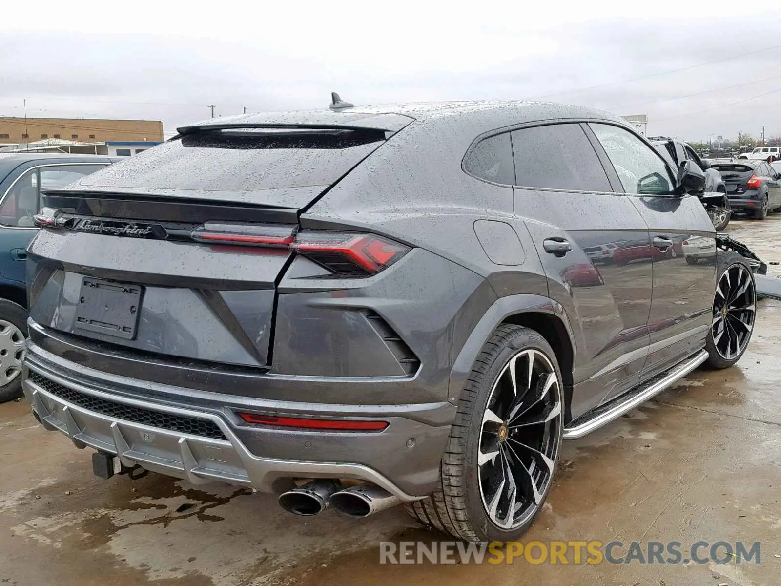 4 fotografías del automóvil dañado ZPBUA1ZL3KLA00862 LAMBORGHINI URUS 2019