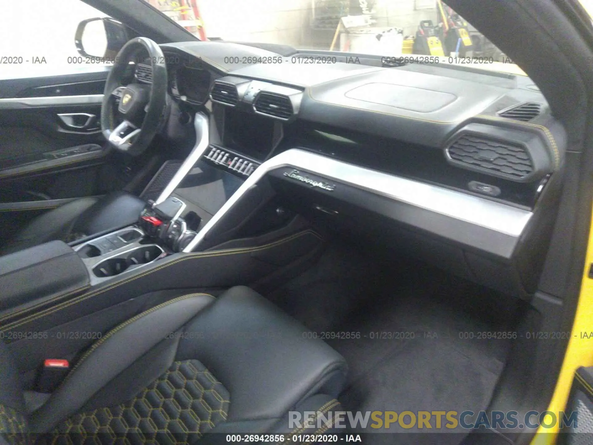 5 fotografías del automóvil dañado ZPBUA1ZL3KLA01123 LAMBORGHINI URUS 2019