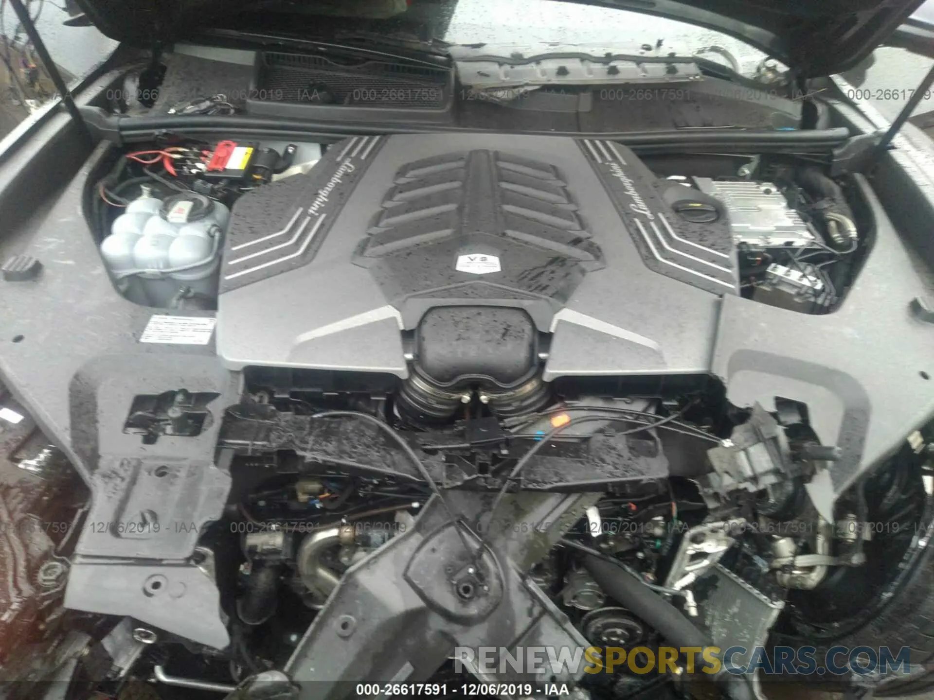 10 fotografías del automóvil dañado ZPBUA1ZL8KLA03370 LAMBORGHINI URUS 2019