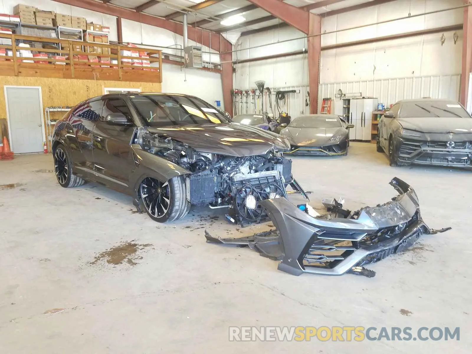 1 fotografías del automóvil dañado ZPBUA1ZL9KLA00896 LAMBORGHINI URUS 2019