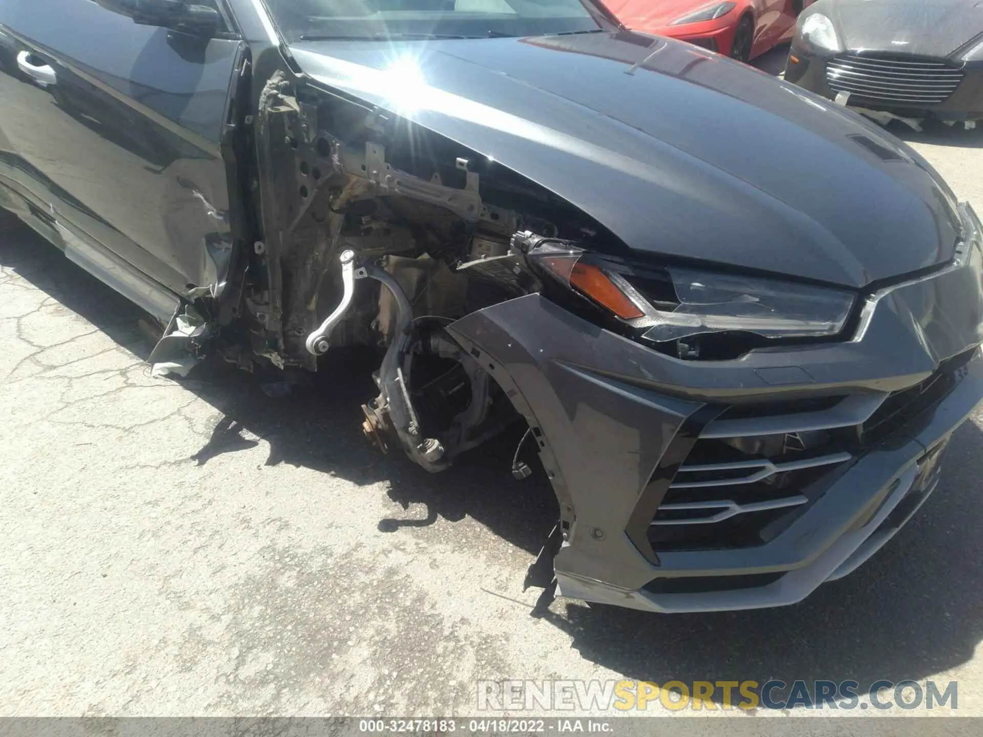 6 fotografías del automóvil dañado ZPBUA1ZL9KLA01112 LAMBORGHINI URUS 2019