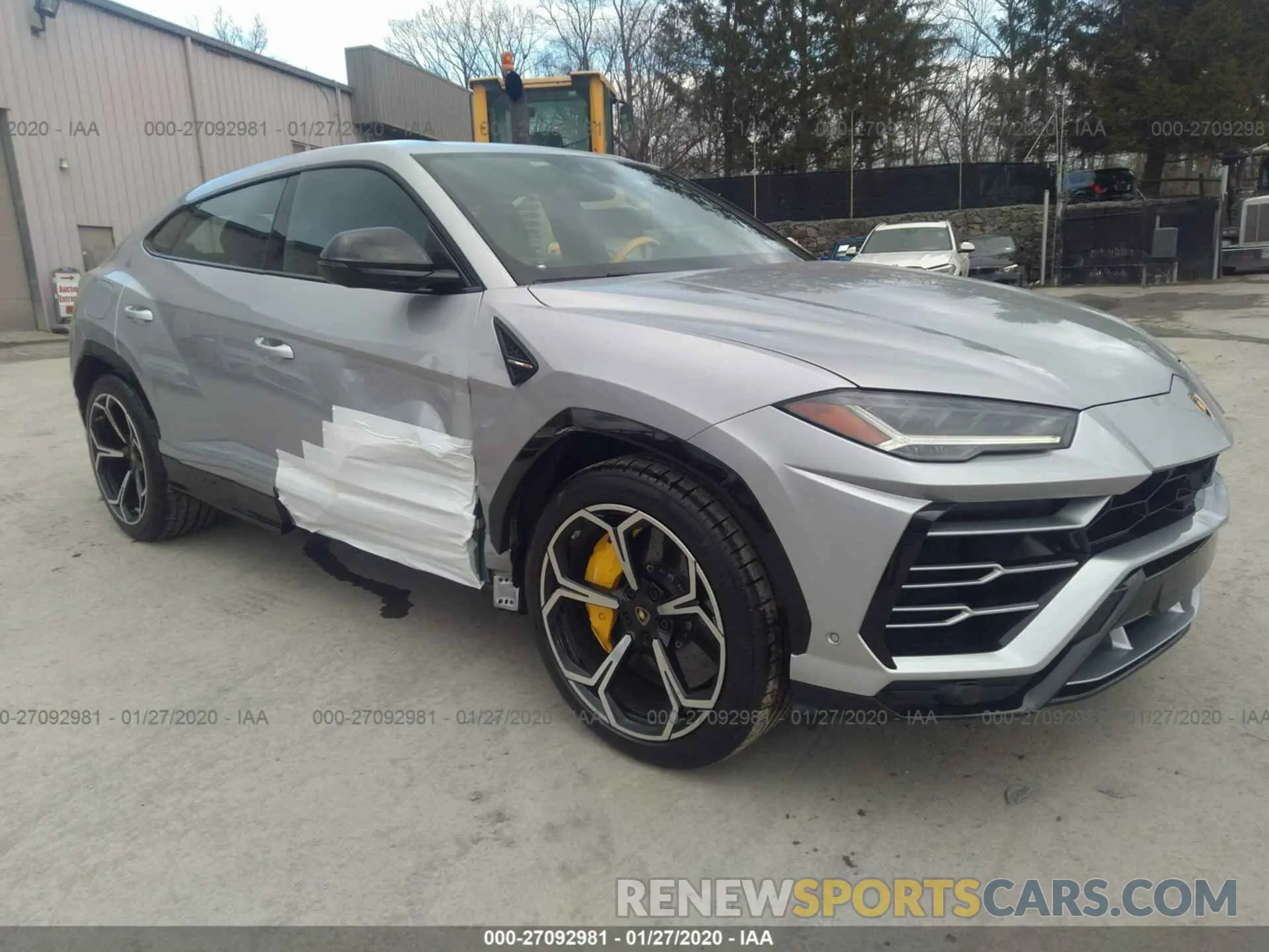 1 fotografías del automóvil dañado ZPBUA1ZL9KLA02065 LAMBORGHINI URUS 2019