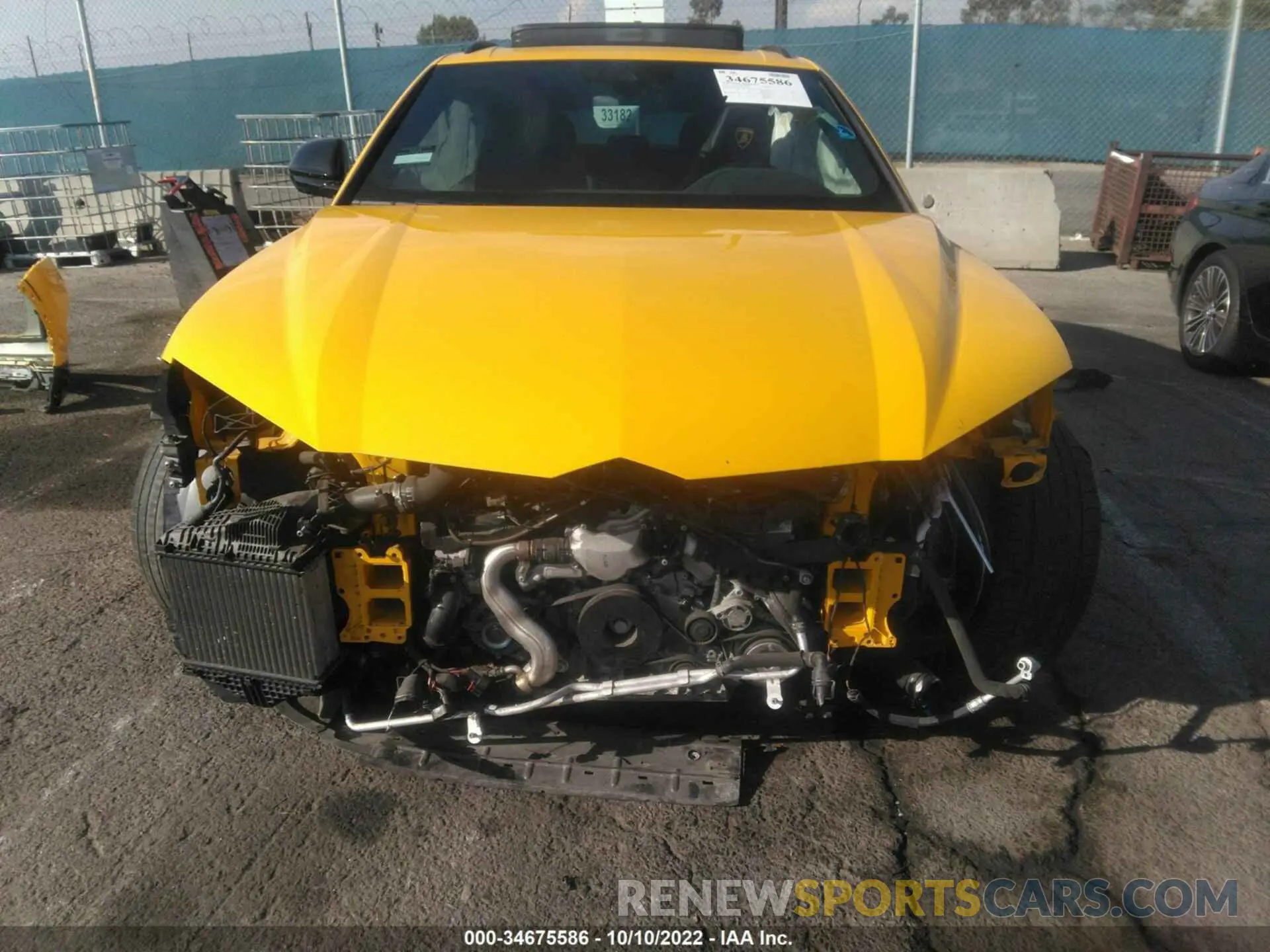 6 fotografías del automóvil dañado ZPBUA1ZLXKLA01121 LAMBORGHINI URUS 2019