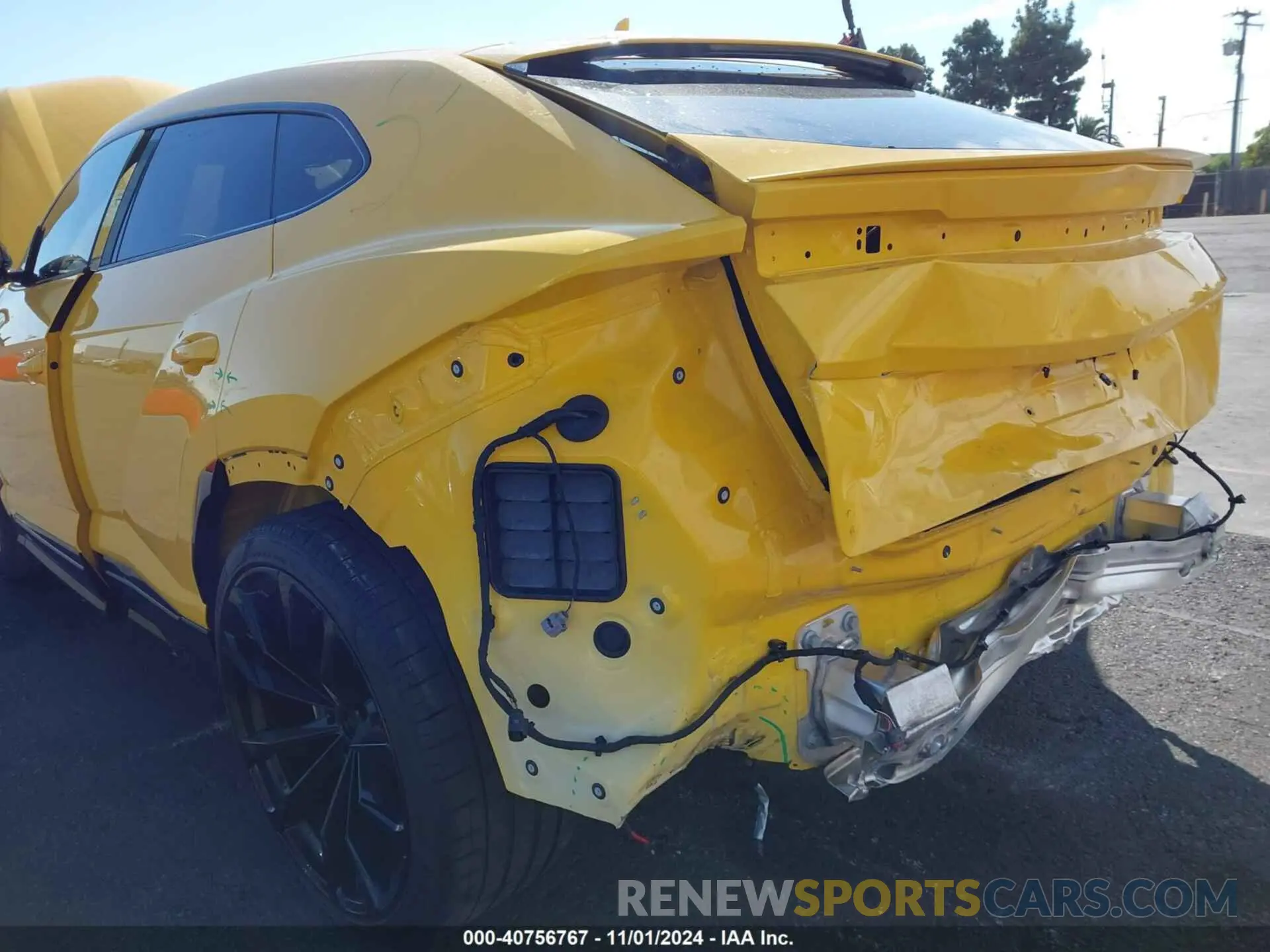 6 fotografías del automóvil dañado ZPBUA1ZL3NLA21795 LAMBORGHINI URUS 2022