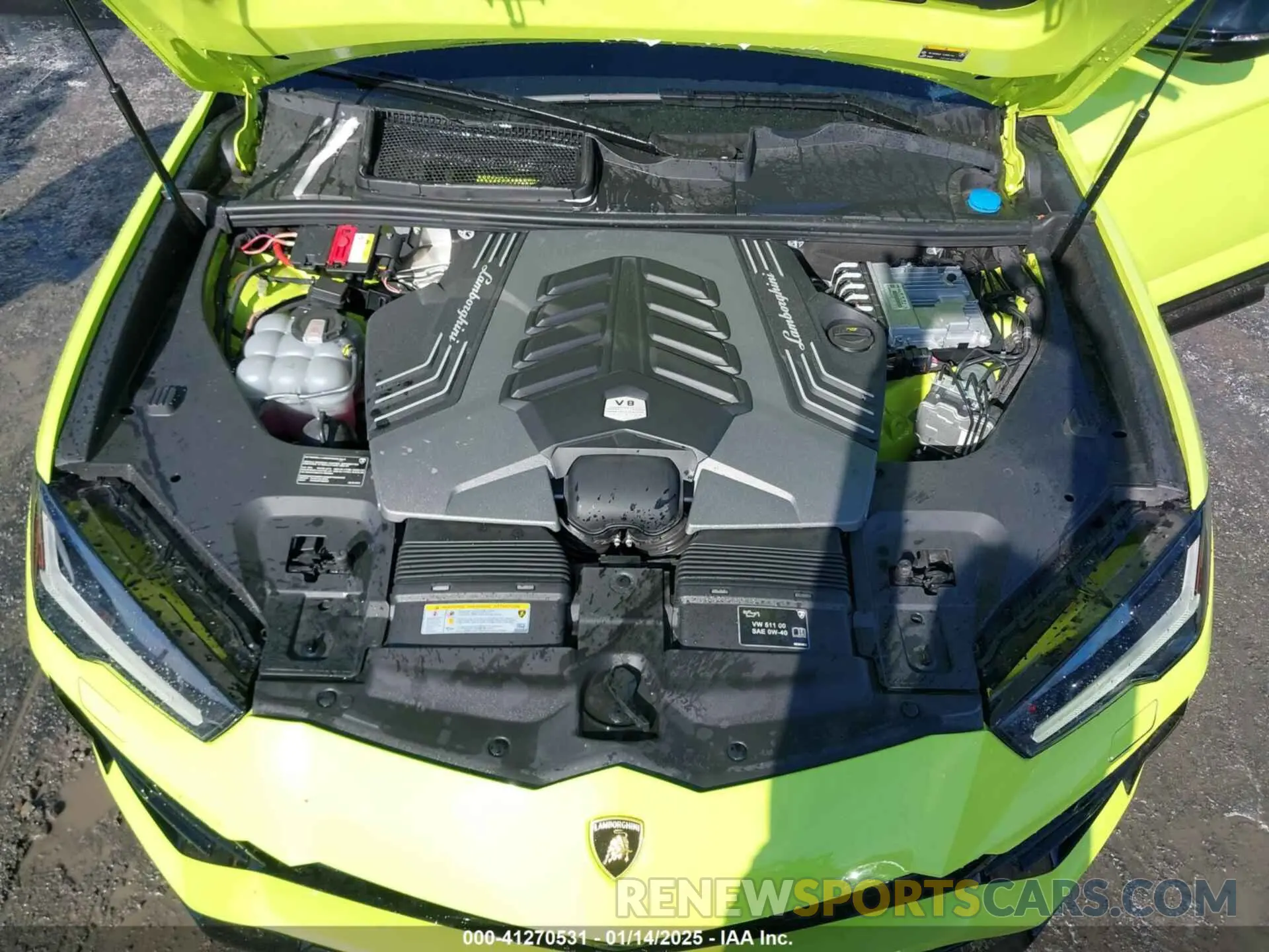 10 fotografías del automóvil dañado ZPBUA1ZLXNLA21017 LAMBORGHINI URUS 2022