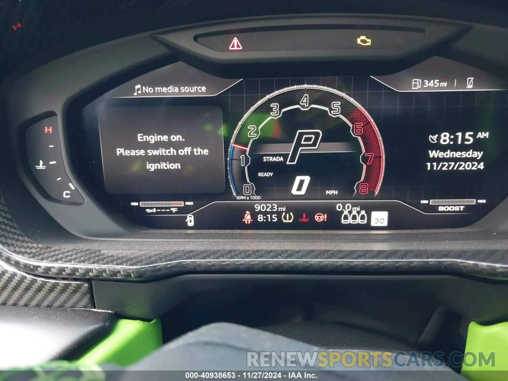 7 fotografías del automóvil dañado ZPBUB3ZL5PLA27321 LAMBORGHINI URUS 2023