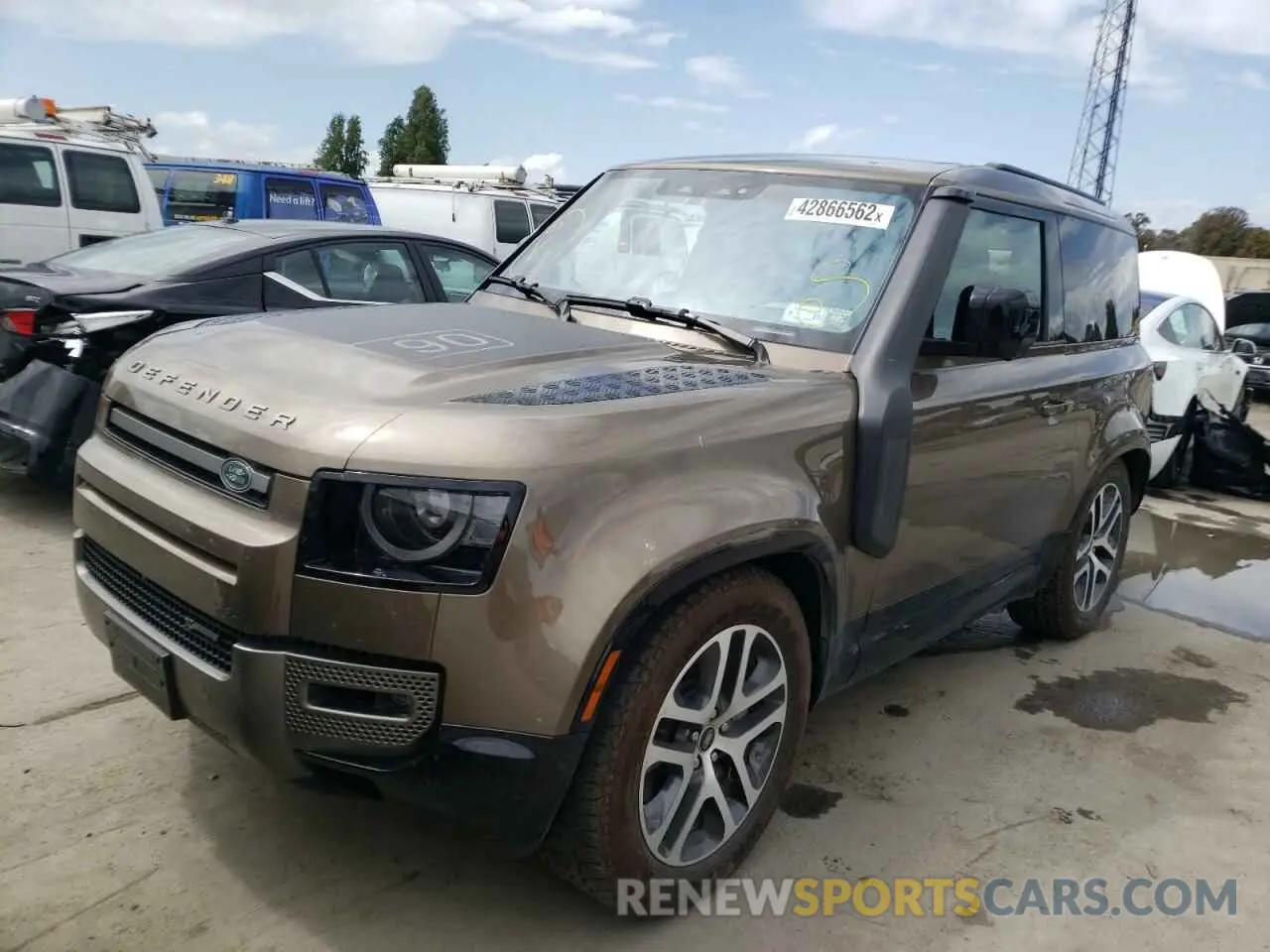 2 fotografías del automóvil dañado SALE26RUXN2069923 LAND ROVER ALL OTHER 2022