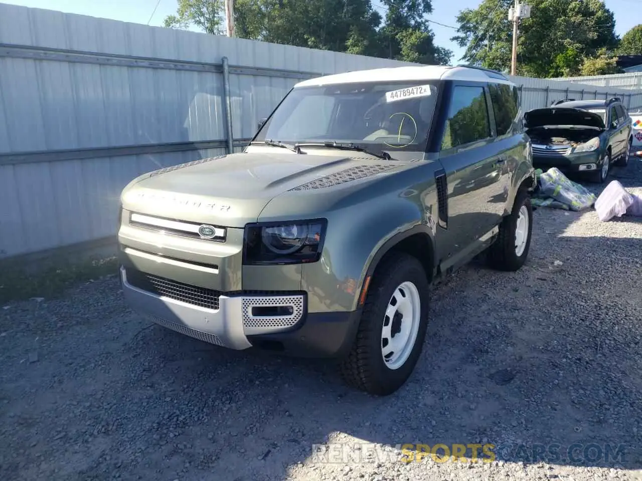 2 fotografías del automóvil dañado SALEJ6RX4N2091915 LAND ROVER ALL OTHER 2022