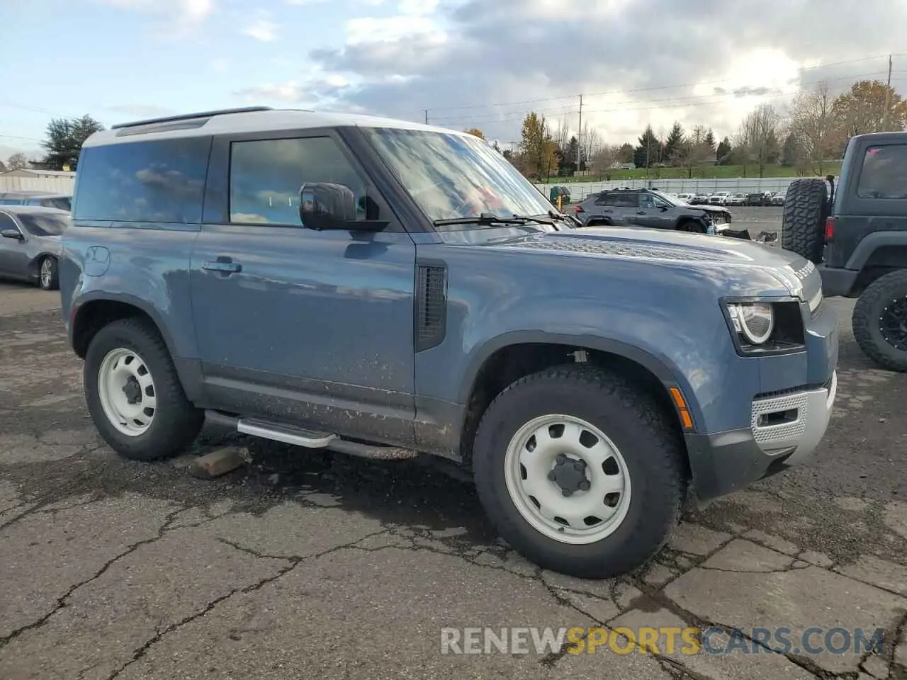 4 fotografías del automóvil dañado SALEJ6EX9P2219249 LAND ROVER ALL OTHER 2023