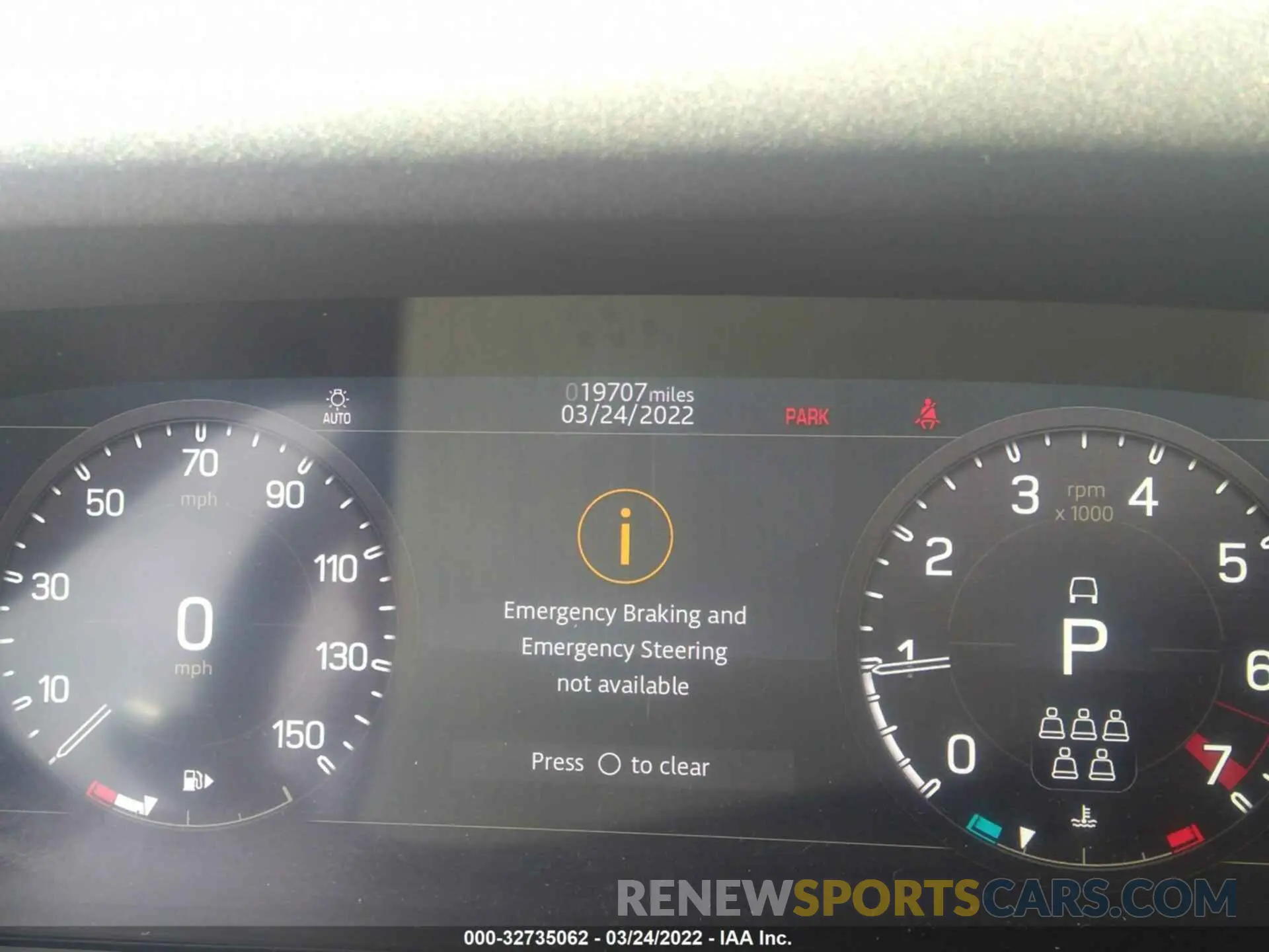 7 fotografías del automóvil dañado SALE1EEU3L2016870 LAND ROVER DEFENDER 2020