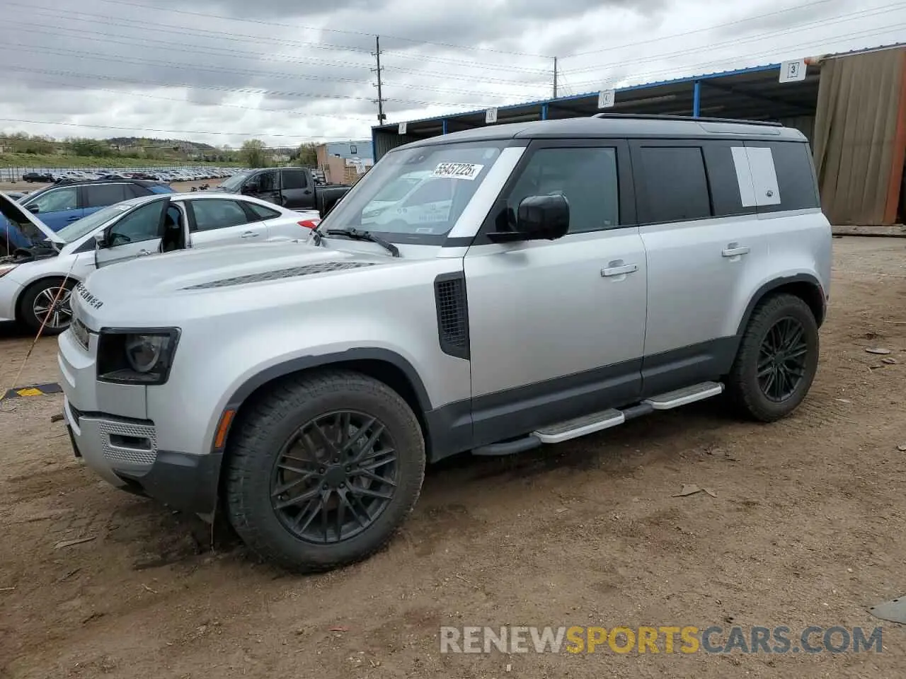 1 fotografías del automóvil dañado SALE1EEU9L2003444 LAND ROVER DEFENDER 2020