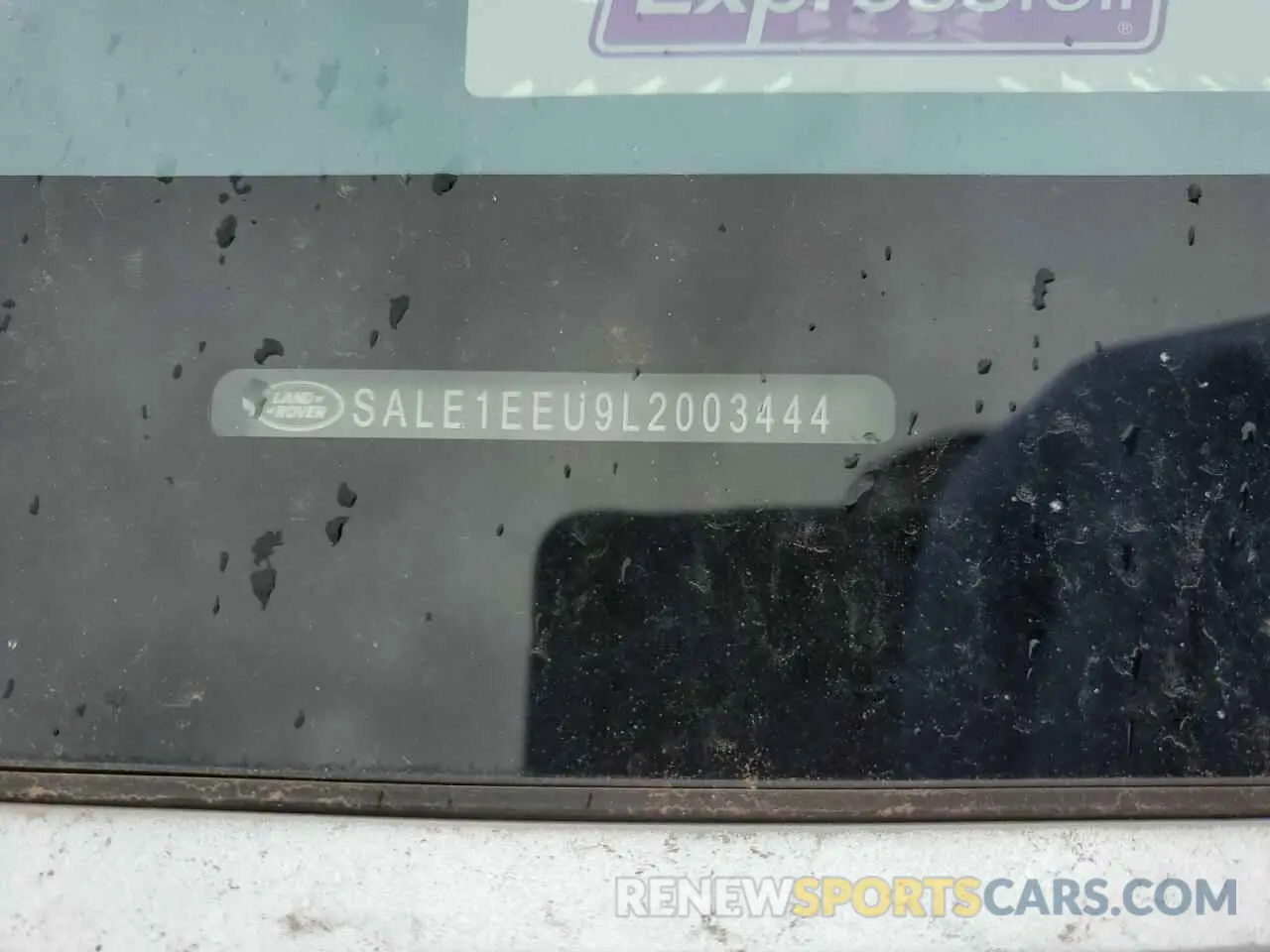 13 fotografías del automóvil dañado SALE1EEU9L2003444 LAND ROVER DEFENDER 2020