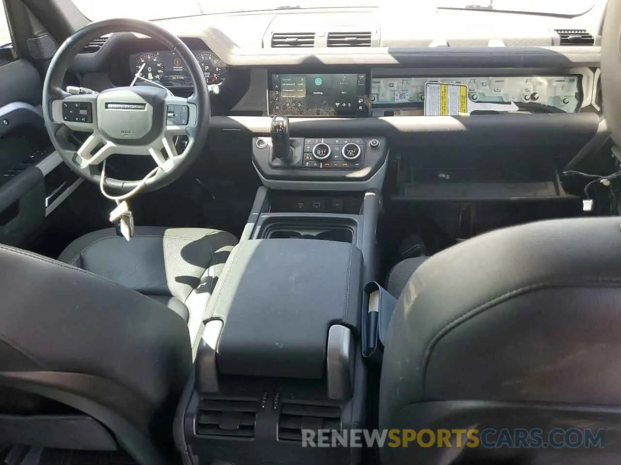 8 fotografías del automóvil dañado SALE1EEUXL2021788 LAND ROVER DEFENDER 2020