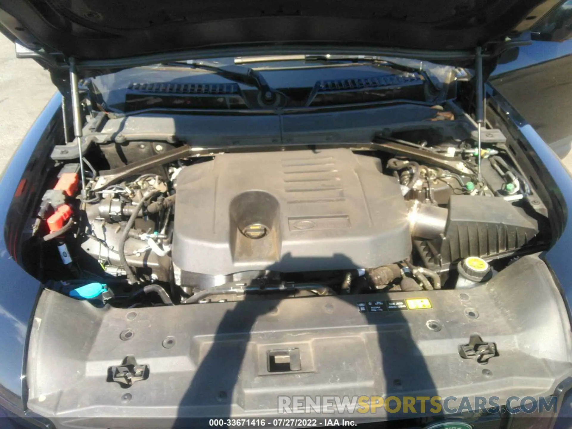 10 fotografías del automóvil dañado SALE97EU8L2022040 LAND ROVER DEFENDER 2020