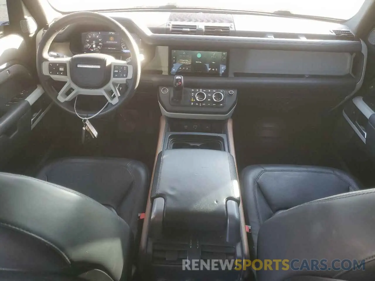 8 fotografías del automóvil dañado SALE97EU9L2016943 LAND ROVER DEFENDER 2020