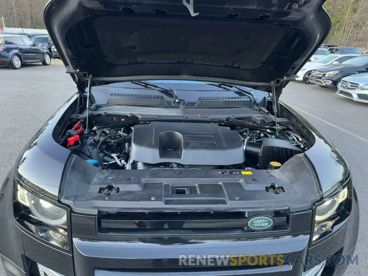 8 fotografías del automóvil dañado SALE9EEU2L2022250 LAND ROVER DEFENDER 2020