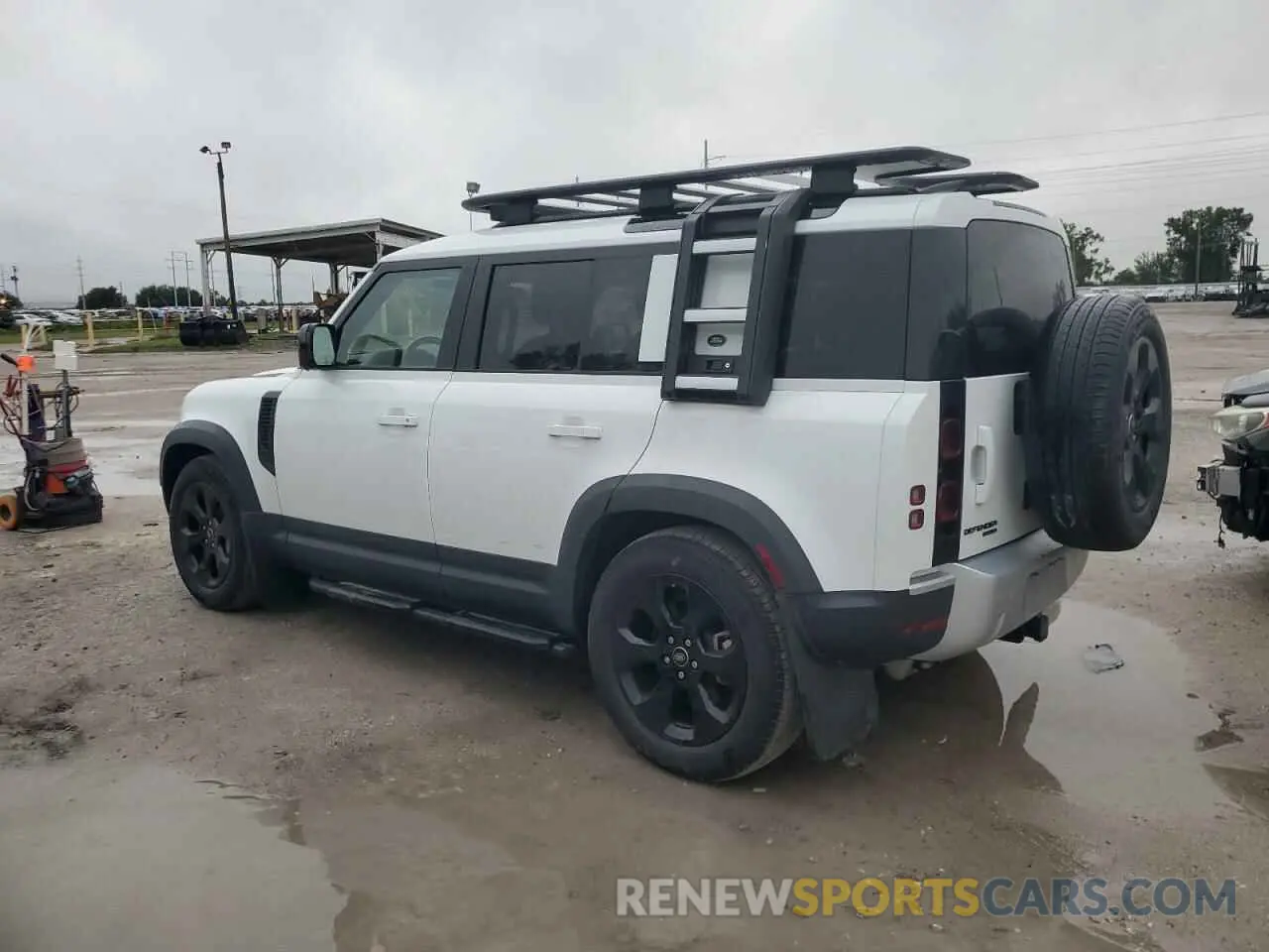 2 fotografías del automóvil dañado SALE9EEU9L2011312 LAND ROVER DEFENDER 2020