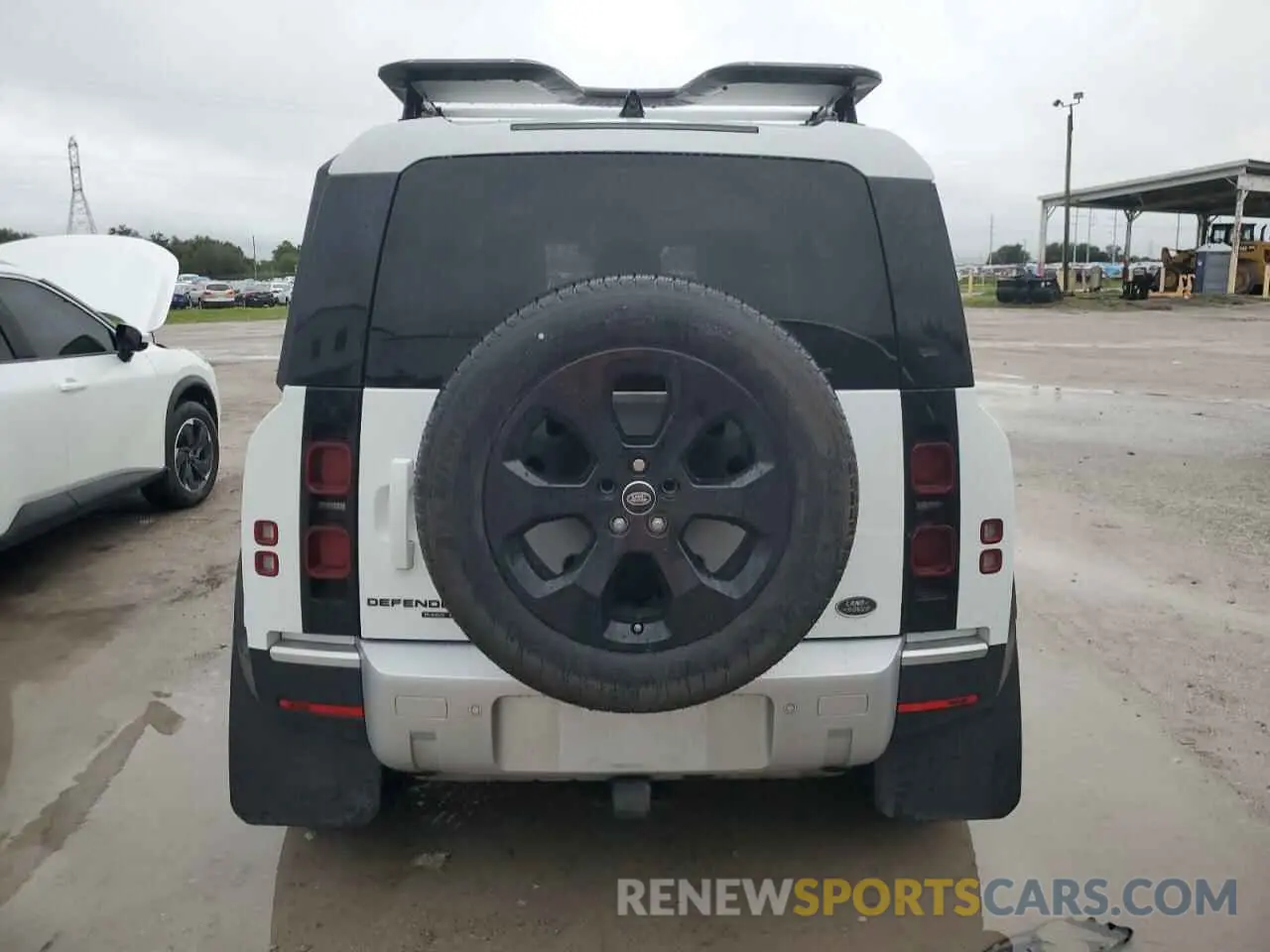 6 fotografías del automóvil dañado SALE9EEU9L2011312 LAND ROVER DEFENDER 2020