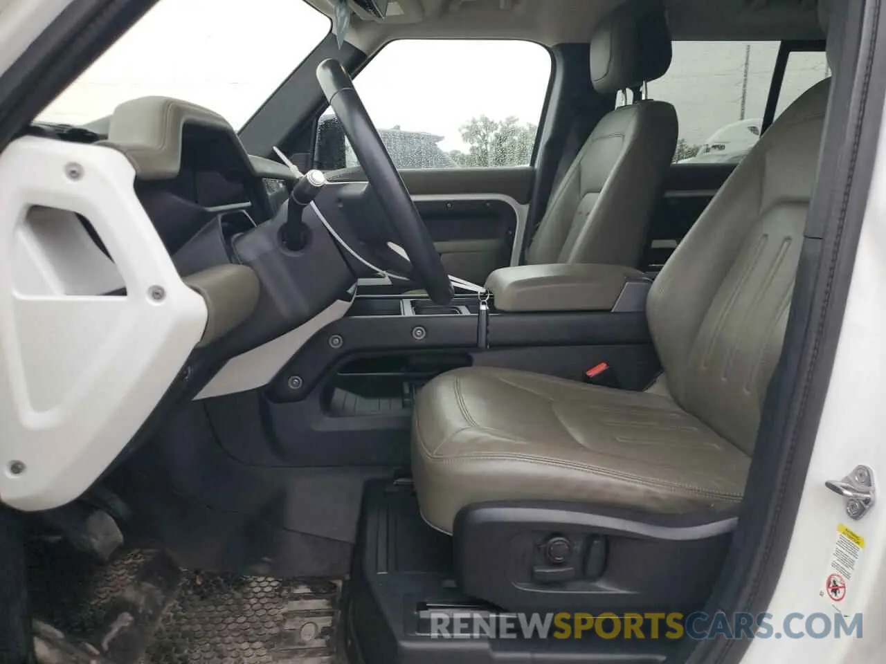 7 fotografías del automóvil dañado SALE9EEU9L2011312 LAND ROVER DEFENDER 2020