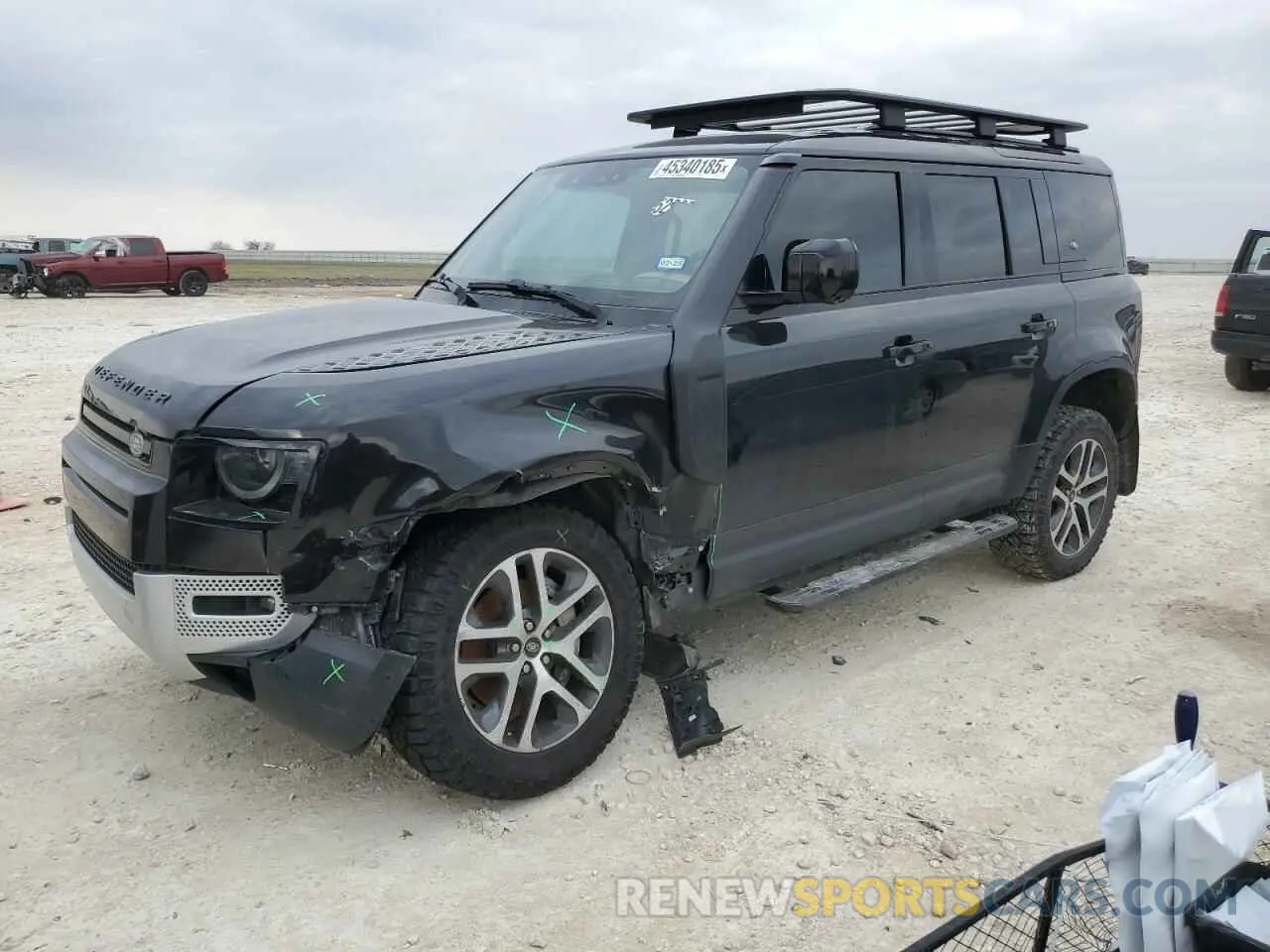 1 fotografías del automóvil dañado SALE9EEU9L2024965 LAND ROVER DEFENDER 2020