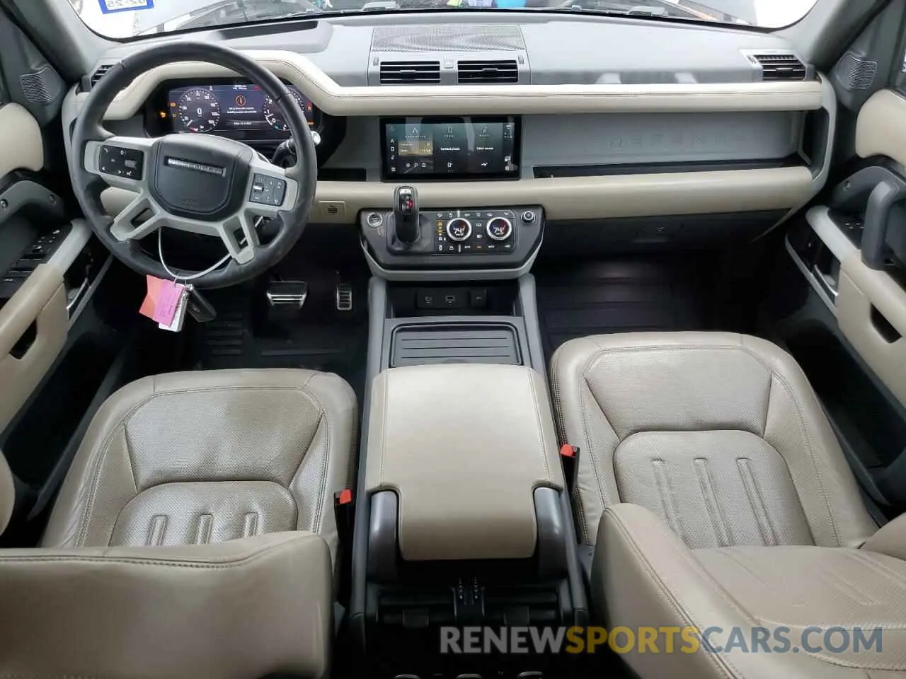 8 fotografías del automóvil dañado SALE9EEU9L2024965 LAND ROVER DEFENDER 2020