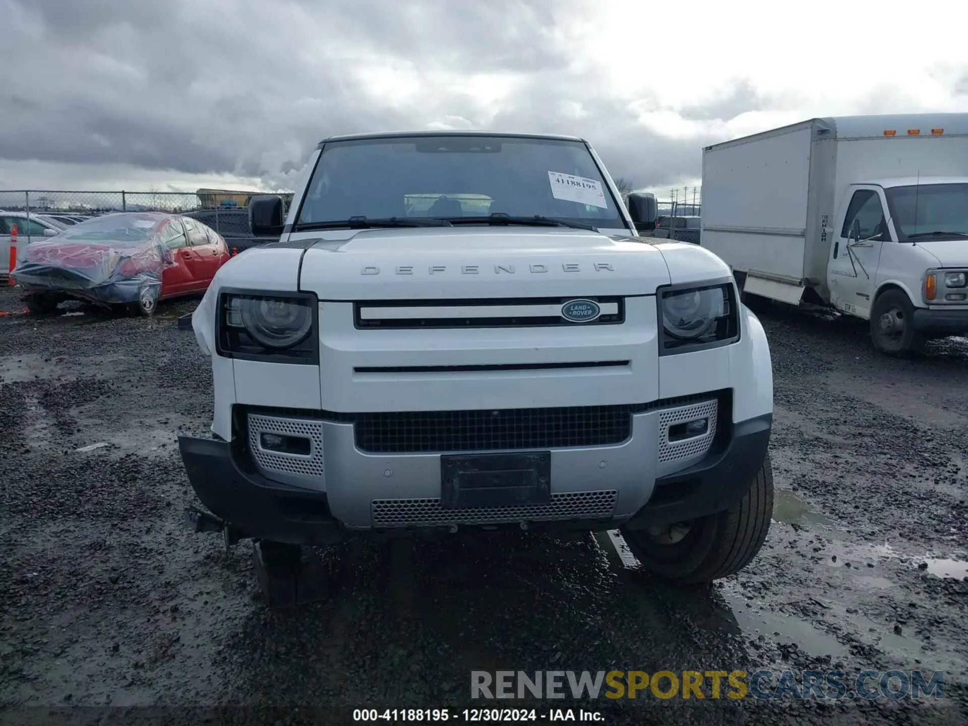 13 fotografías del automóvil dañado SALE9EEUXL2025865 LAND ROVER DEFENDER 2020