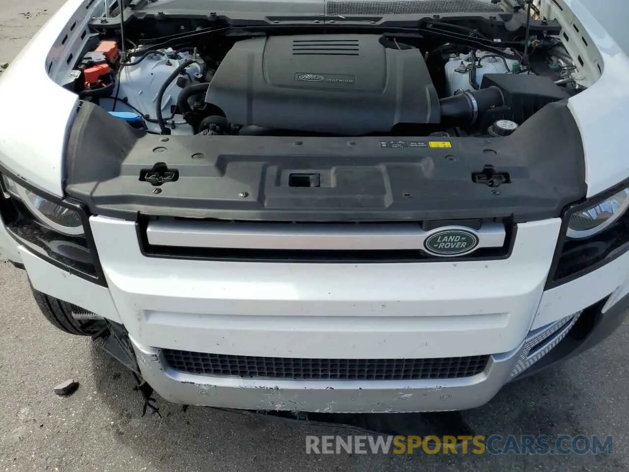 12 fotografías del automóvil dañado SALEK7EX0L2015484 LAND ROVER DEFENDER 2020