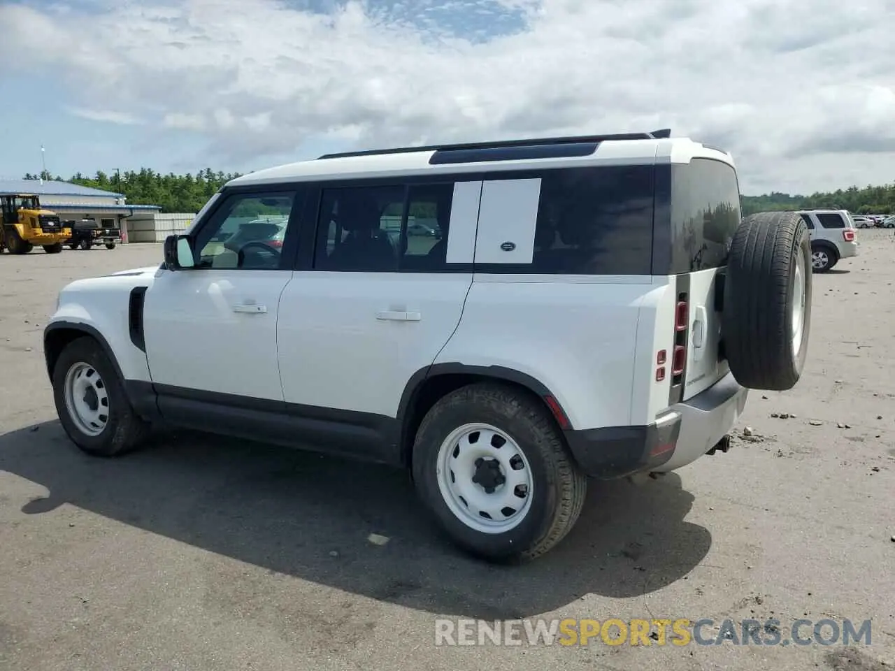 2 fotografías del automóvil dañado SALEK7EX0L2015484 LAND ROVER DEFENDER 2020